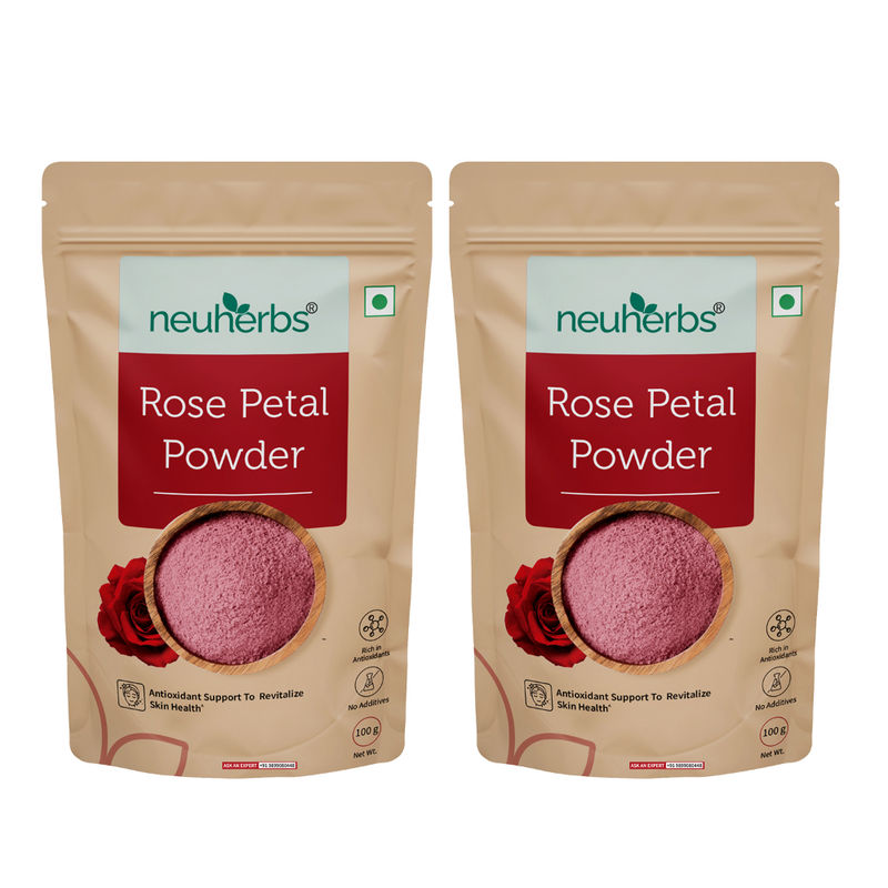 Neuherbs Rose Petal Powder (Pack Of 2)