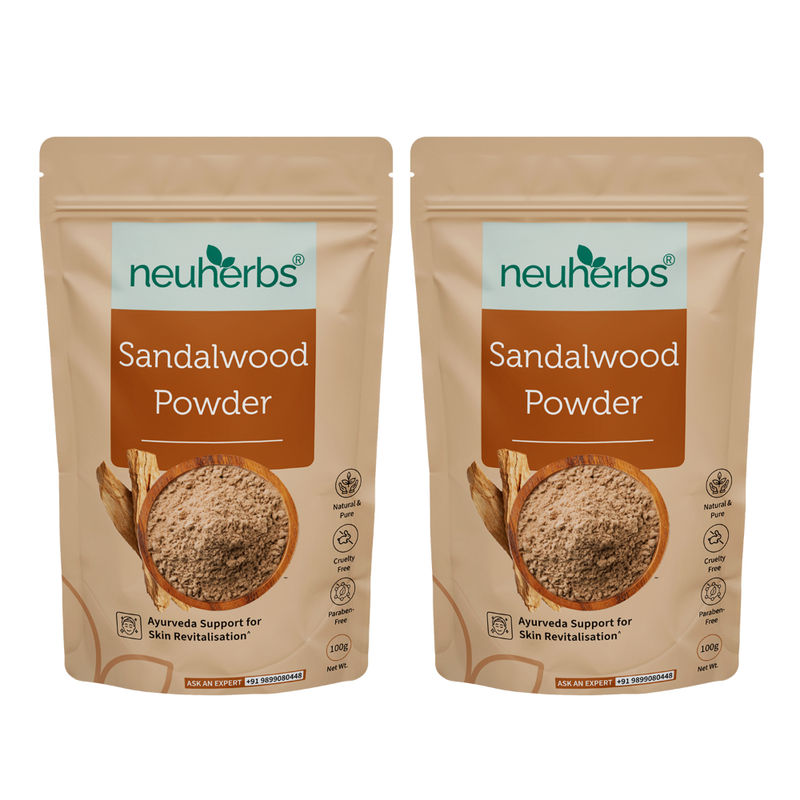 Neuherbs Sandalwood Powder (Pack Of 2)