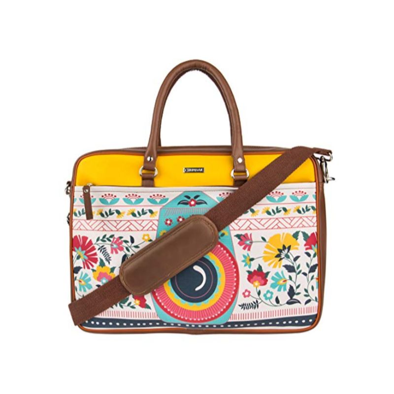 Chumbak Floral Camera Laptop Bag