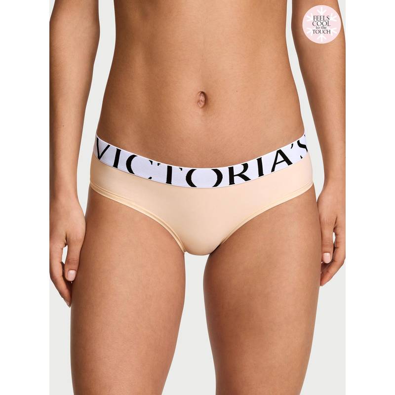 Victoria's Secret Women Beige Cool Hip Hugger Brief Panty (S)