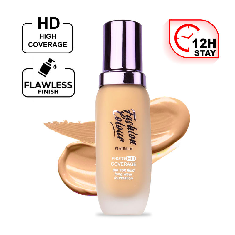 FASHION COLOUR Platinum Photo Hd Coverage Foundation