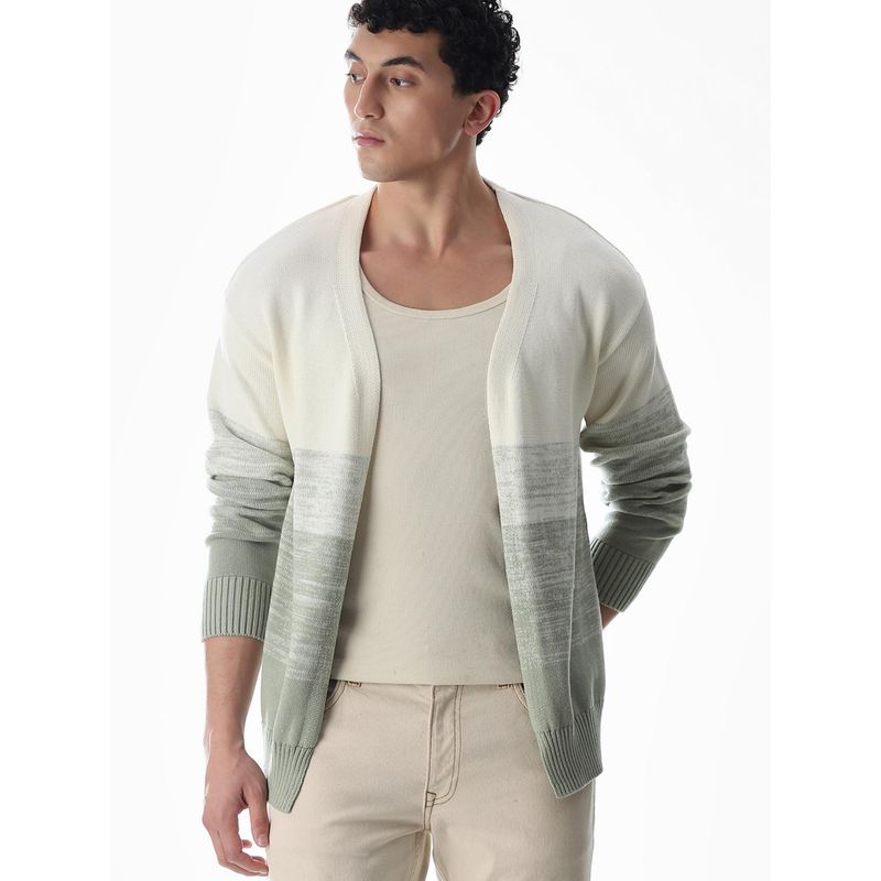 Jack & Jones Mens Oversized Beige Sweater (L)