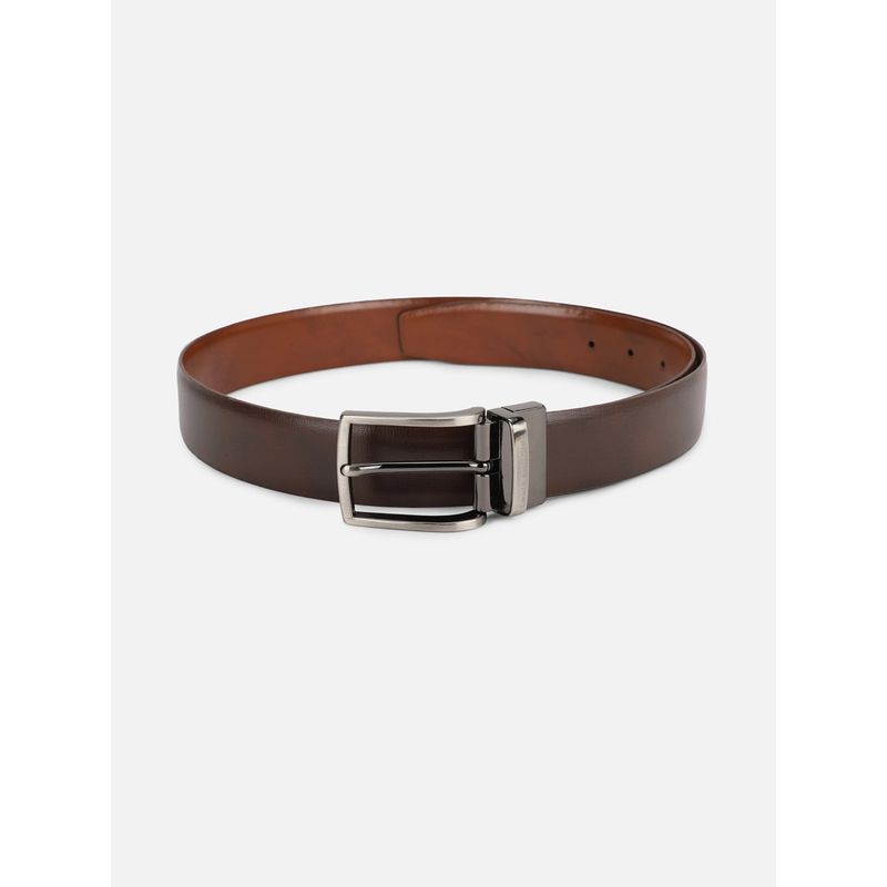 Louis Philippe Tan Reversible Belt (L)