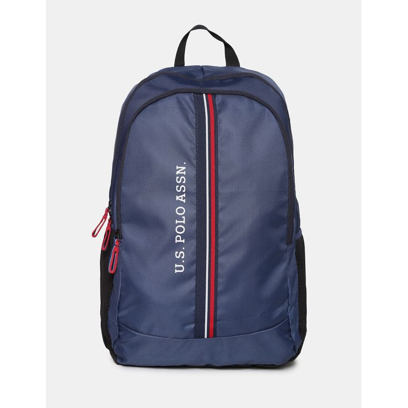 U.S. Polo Assn. Blue Striped Tape Laptop Backpack Buy U.S. Polo Assn