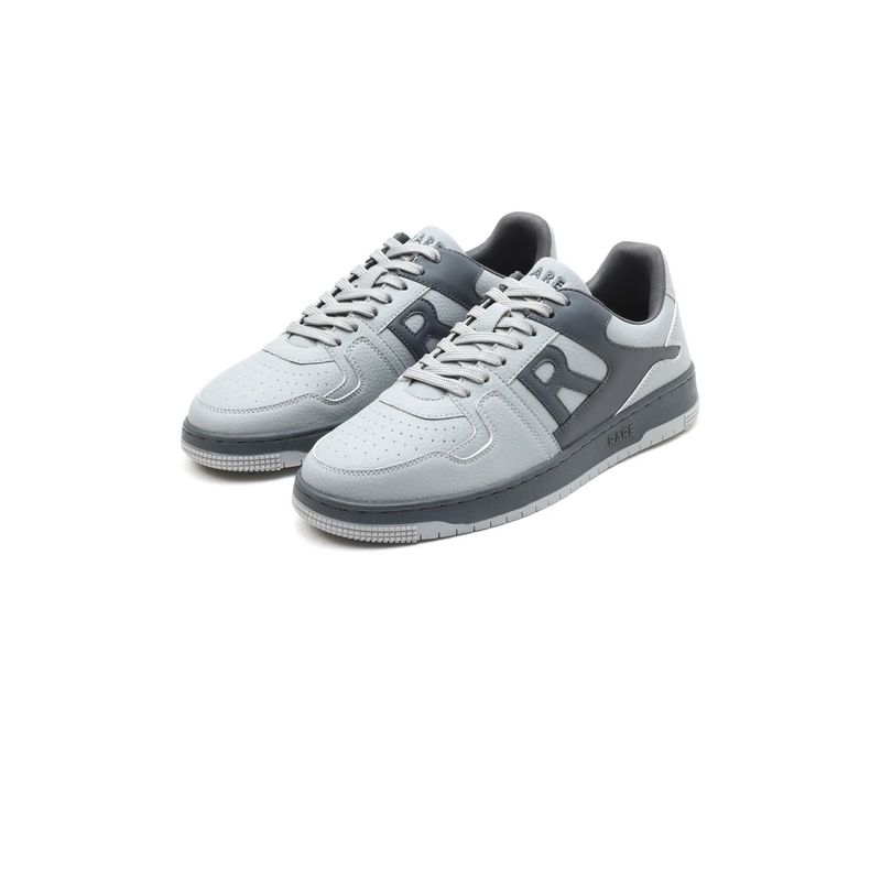 Rare Rabbit Phantom Grey Micro Fiber Causal Sneakers (UK 9)