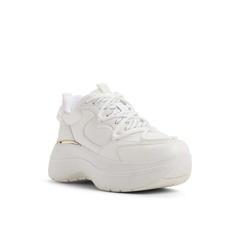 Aldo Andreea Women White Sneakers (UK 3)
