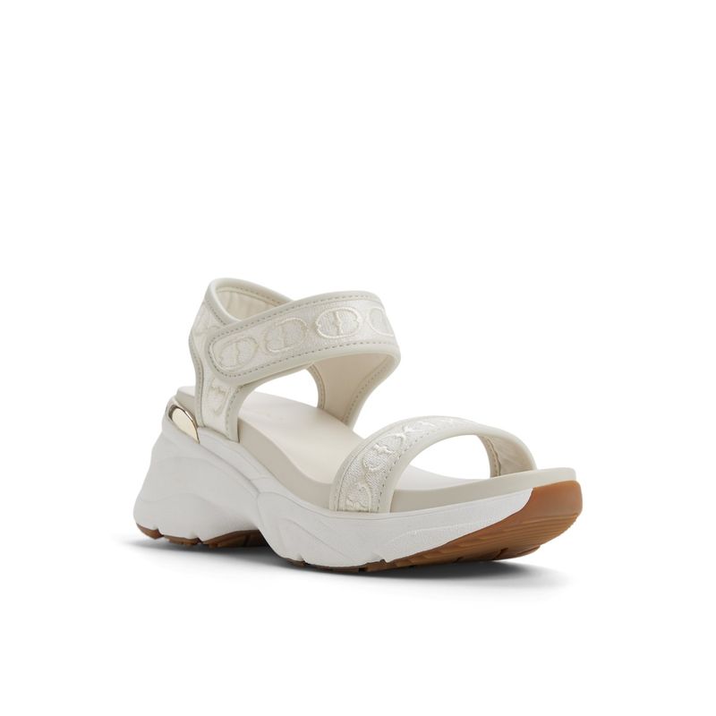 Aldo Chamomilea Women Beige Sandals (UK 8)