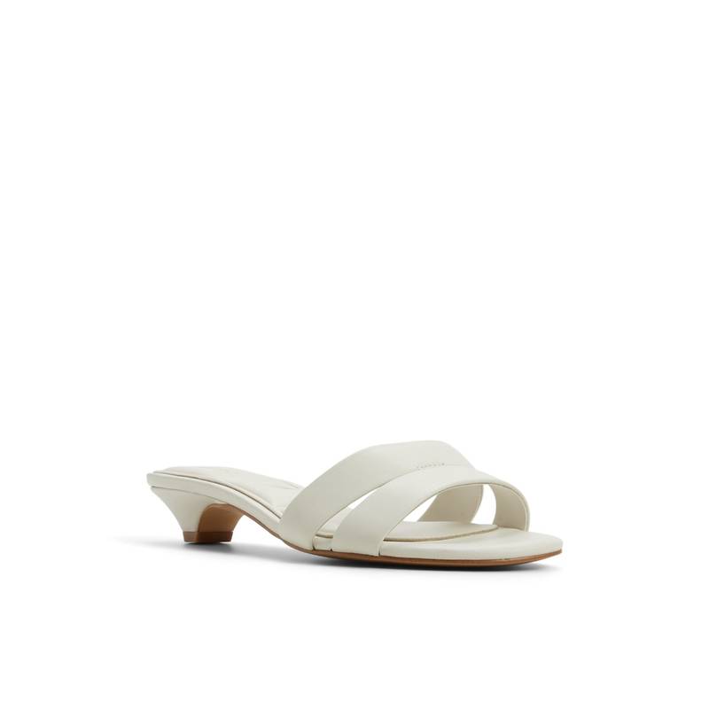 Aldo Scarletta Women White Heels (UK 4)