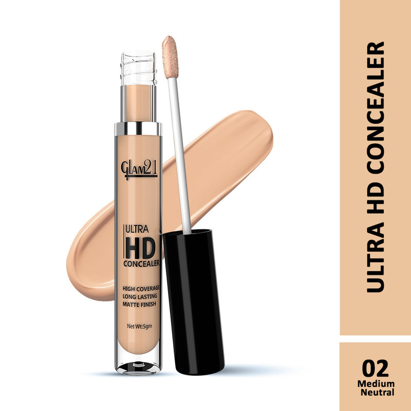 GLAM21 Ultra HD Liquid Concealer - Medium Natural