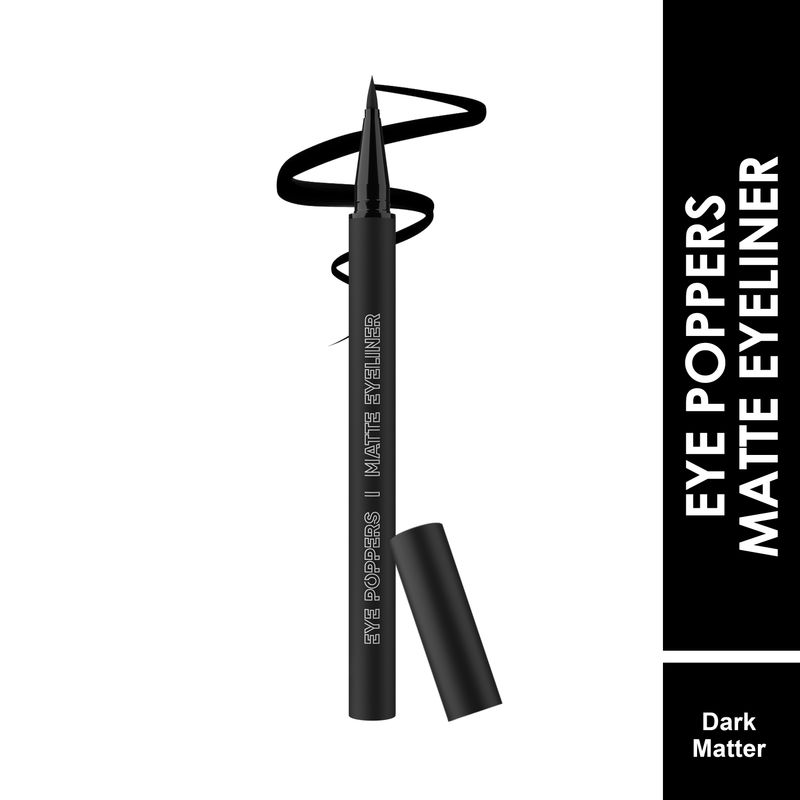 GLAM21 Eye Poppers Matte Eyeliner - Dark Matter
