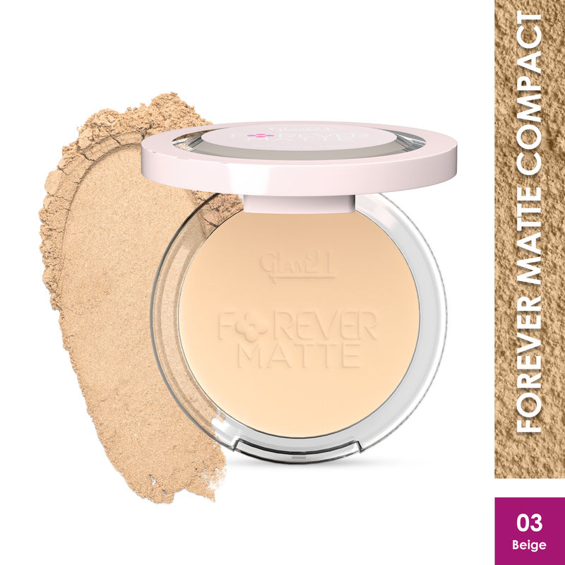 GLAM21 Forever Matte Compact - Beige