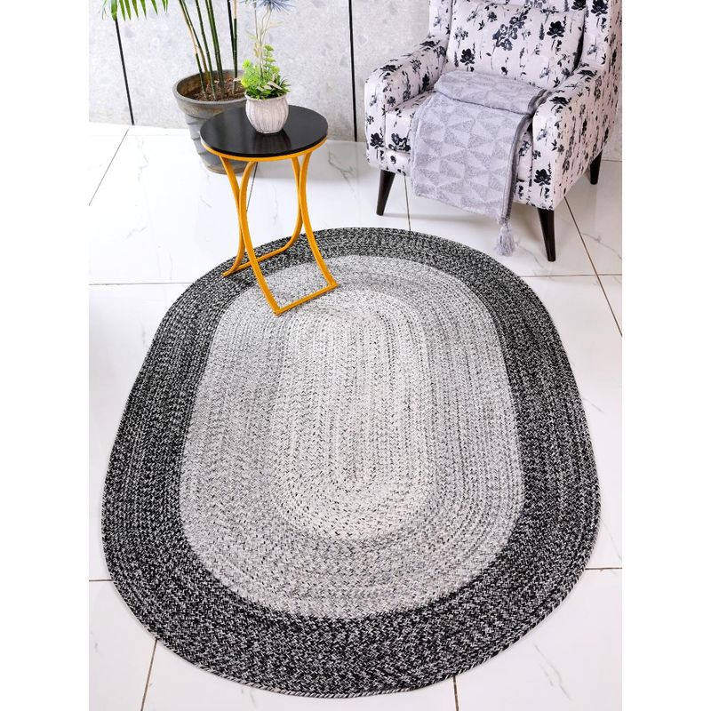 Buy Saral Home OiC Robust Oval Braided Heavy Indoor-Outdoor Rug/Carpet ...