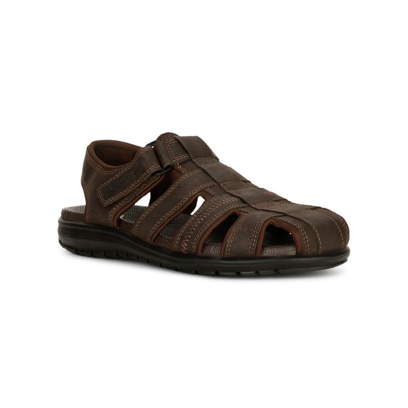 Hush Puppies Men Velcro Sandal (UK 8)