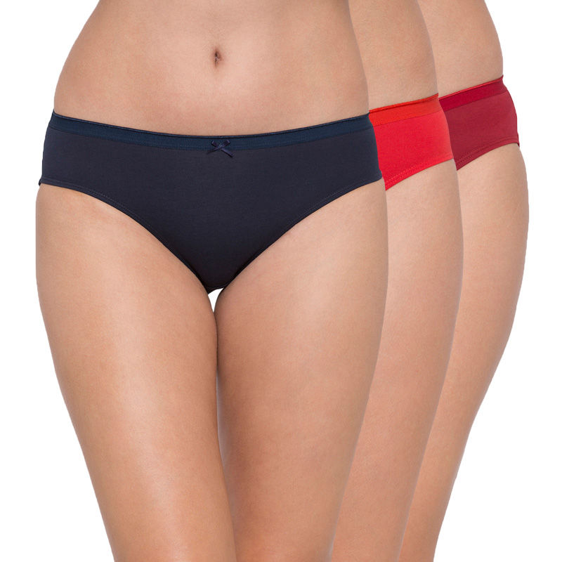 Candyskin Anti-Bacterial Panty Pack of 3 - Multi-Color (XL)