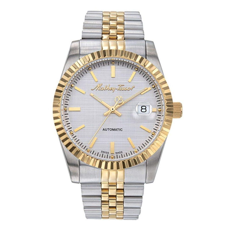 Mathey-Tissot Vintage Classic, A Gold Plated And Stainless Steel Automatic  Wristwatch With Date And Day Available For Immediate Sale At Sotheby's