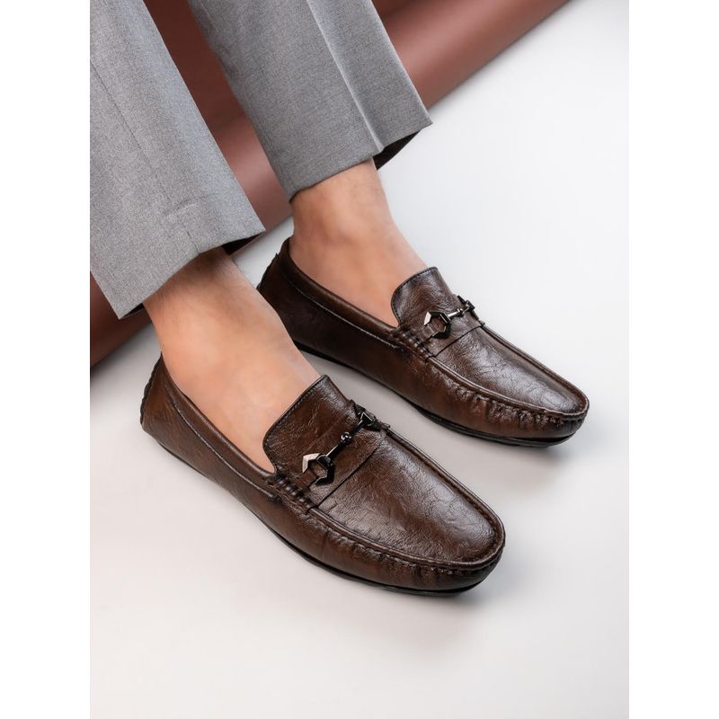 Hydes N Hues Men Brown Loafers (EURO 43)