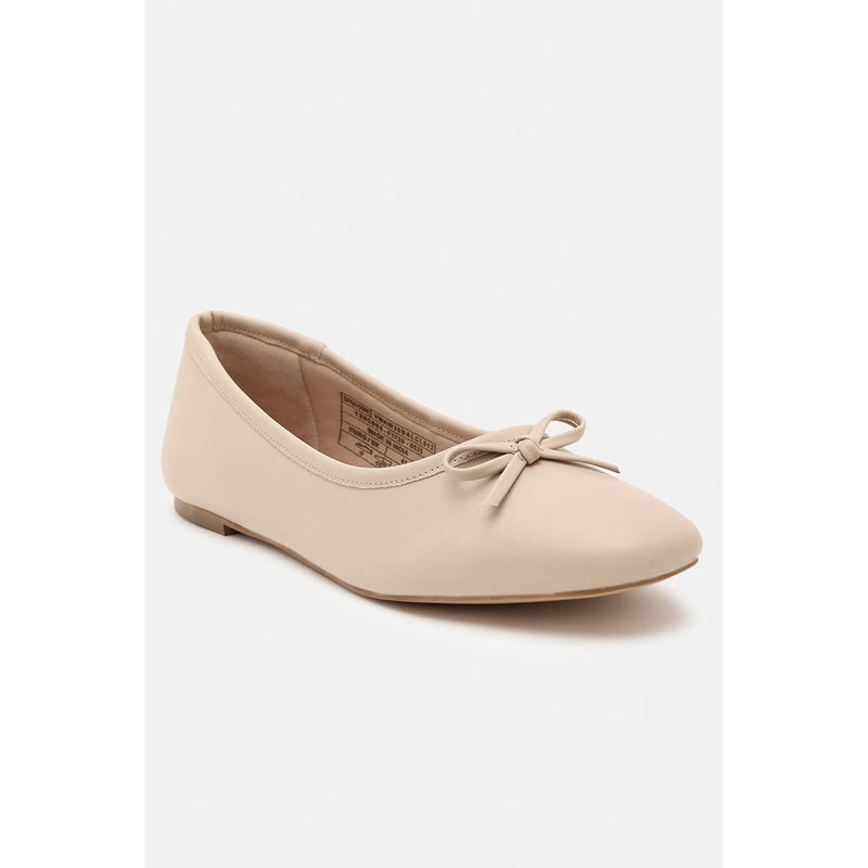 Van Heusen Women Beige Ballerina (UK 5)