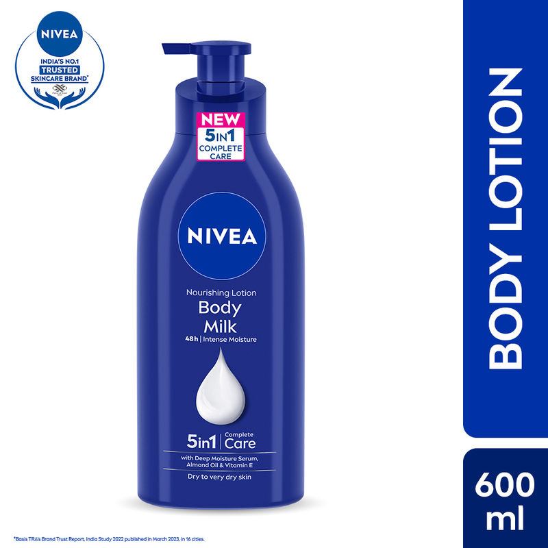 NIVEA Vitamin E BODY LOTION 5 in 1 COMPLETE CARE for 48H Nourished