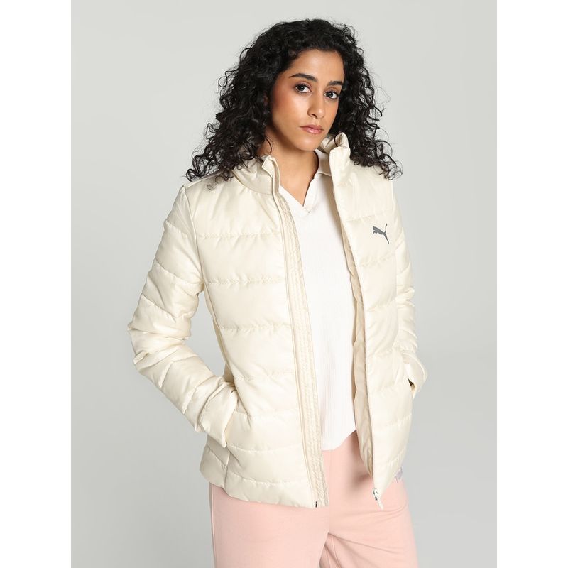 Puma Ws Lightweight Padded Women's White Jacket (S)