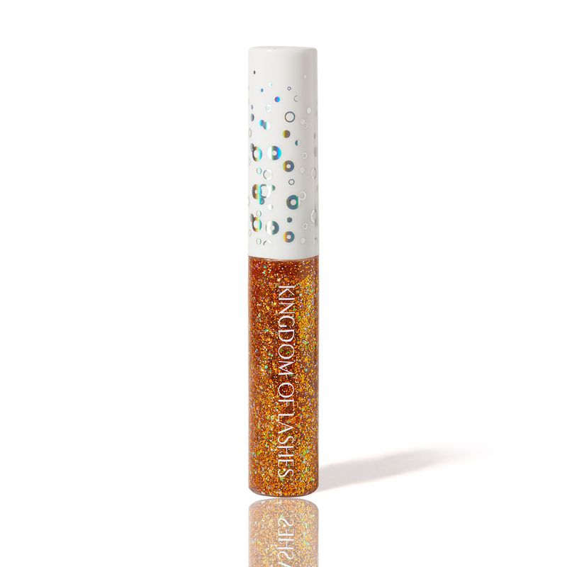 Kingdom Of Lashes Diamond Glitter Eyeliner - Golden