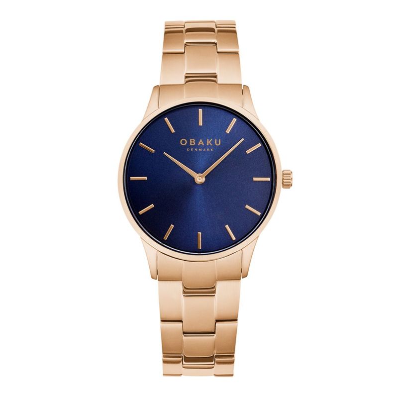 Obaku Linje Lille - Brace MOP Dial Stainless Steel Ladies Watch V292LXCWSC main image 0