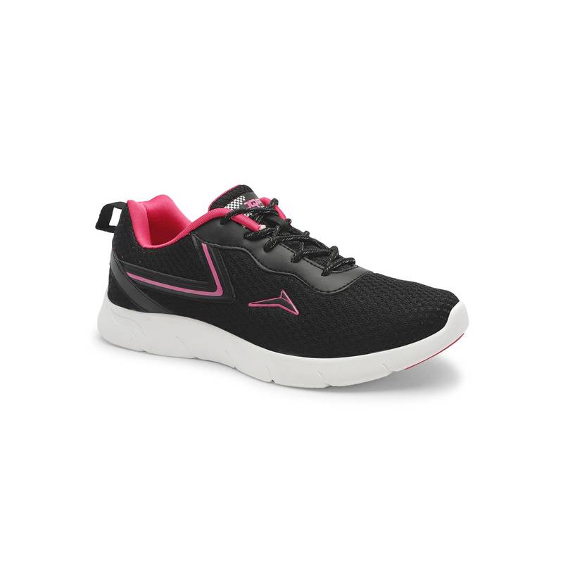 JQR CALLIE Black Women Running Shoes (UK 4)
