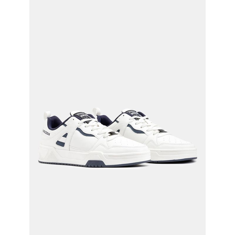 WROGN Men White Martini Skyline Sneakers (UK 6)