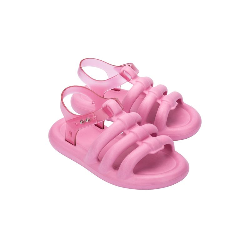 Melissa Freesherman Ad Pink Solid Sandals (UK 3)