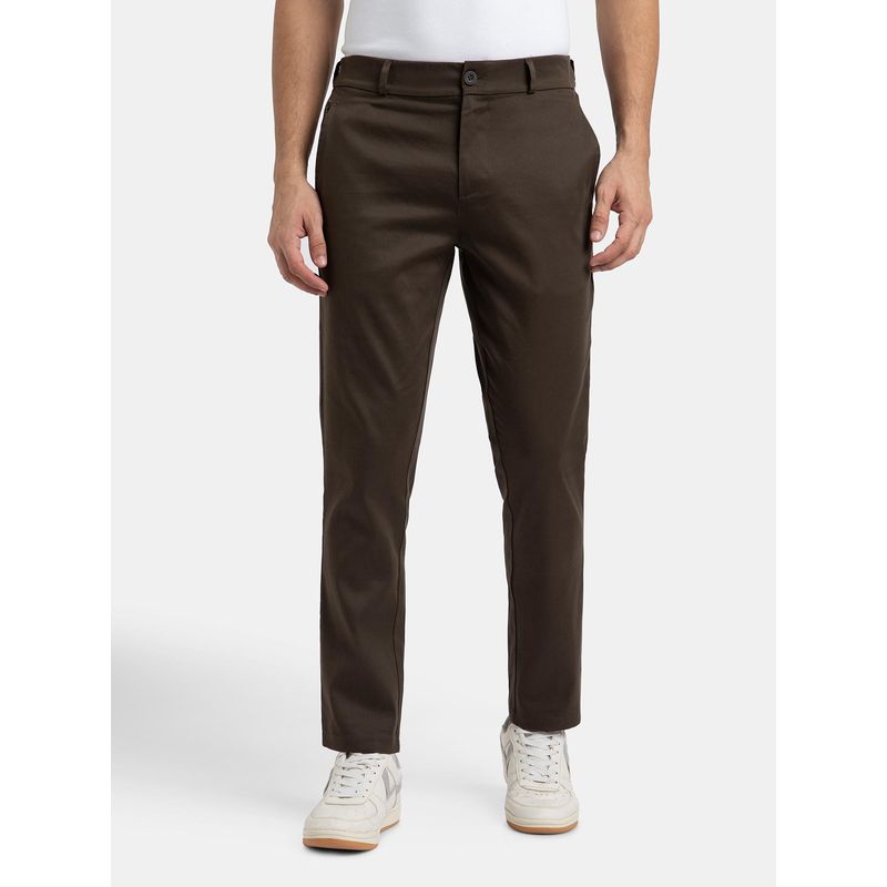 Jockey IM26 Men Super Combed Cotton Elastane Pants- Olive (S)