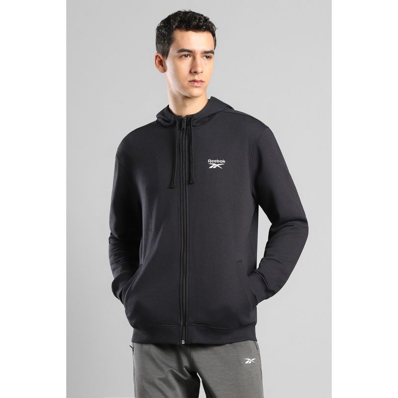 Reebok Men Black Hoodies (S)