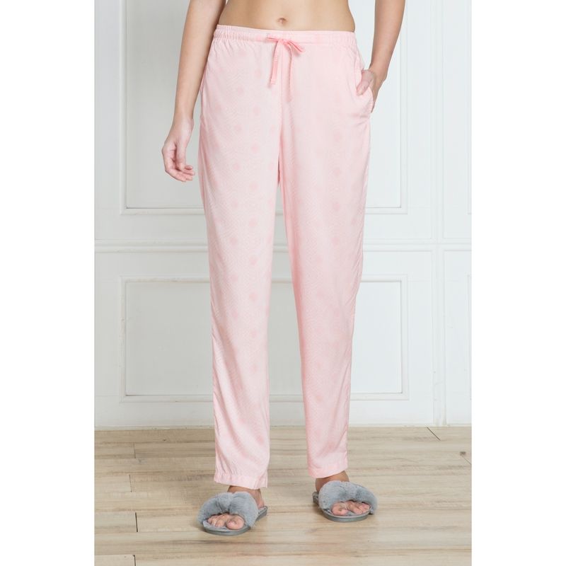 Van Heusen Women Functional Pocket & Ultra Soft Lounge Pyjamas - Pink Blush (XXL)
