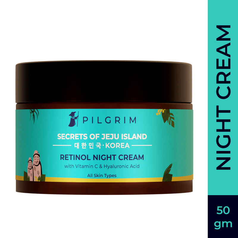 Pilgrim Retinol Night Cream with Vitamin C & Hyaluronic Acid Buy