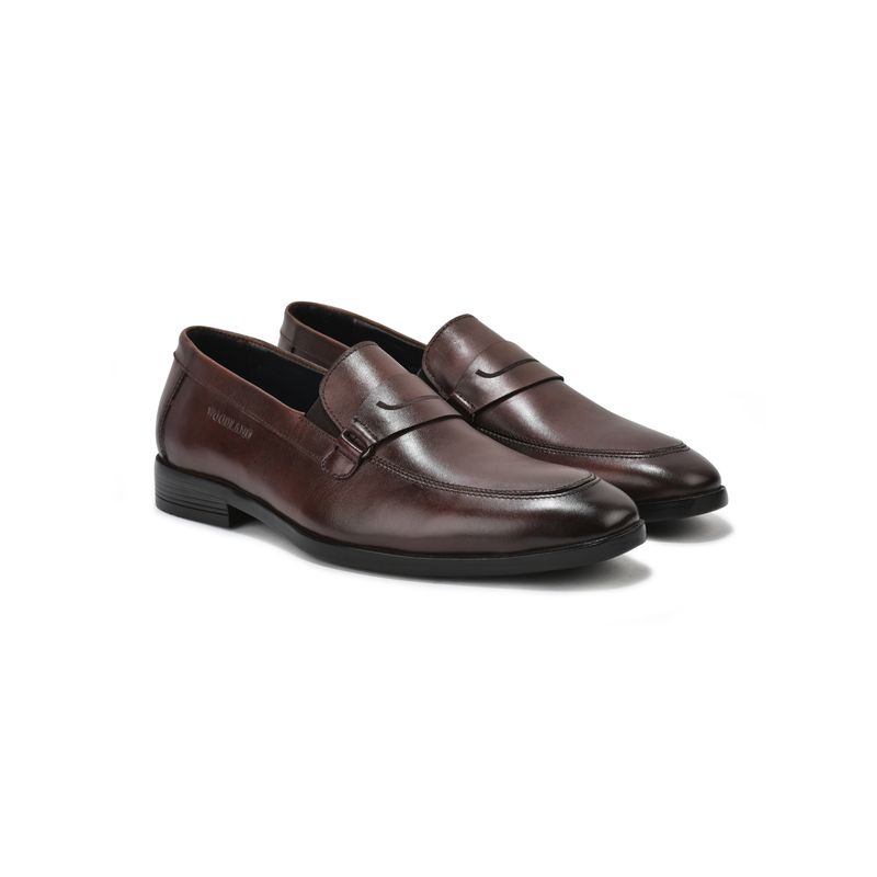 WOODLAND Men Brown Formal Loafers (EURO 41)