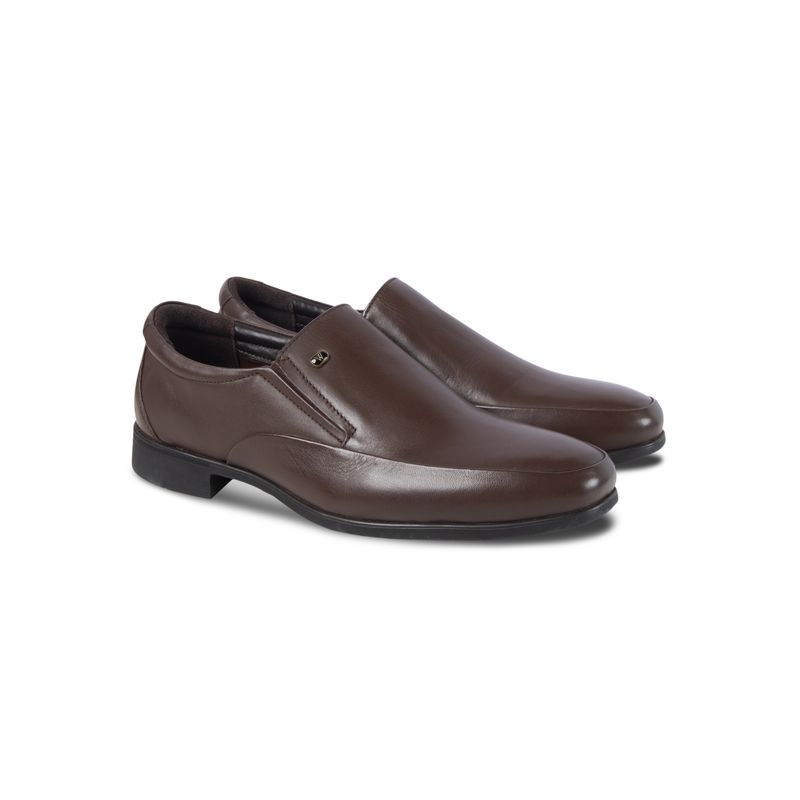 WOODLAND Men Brown Formal Loafers (EURO 40)