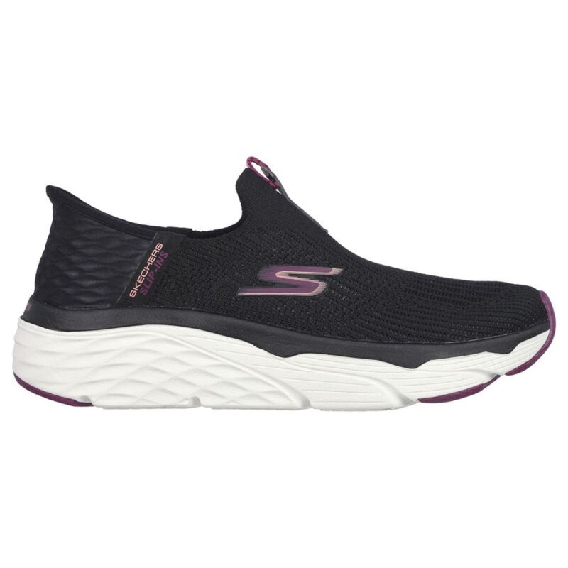 Skechers Women MAX CUSHIONING - SMOOTH Slip-Ins Running Shoes (Uk 2)