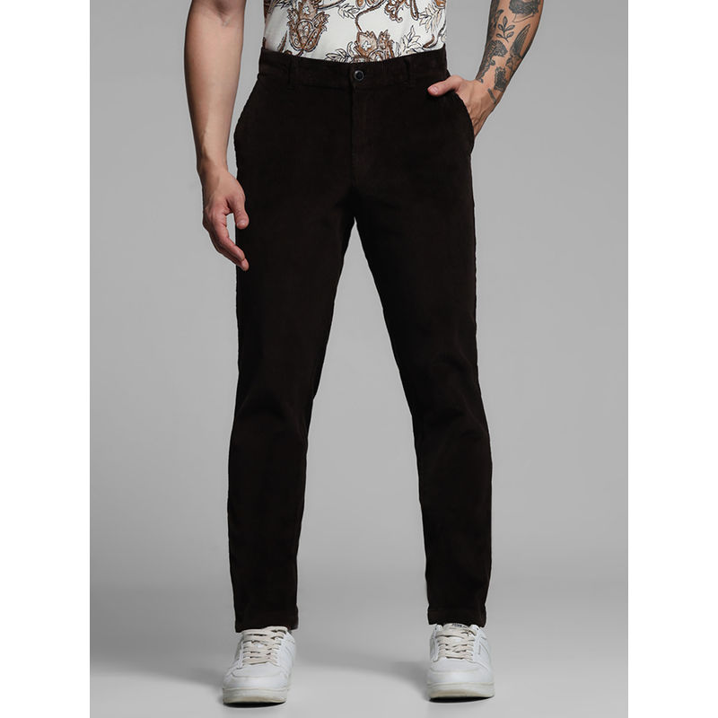 Jack & Jones Brown Slim Fit Chino Pants (28)