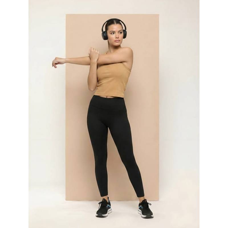 Alcis Mustard Sports Bare Essential Tank Top (XS)