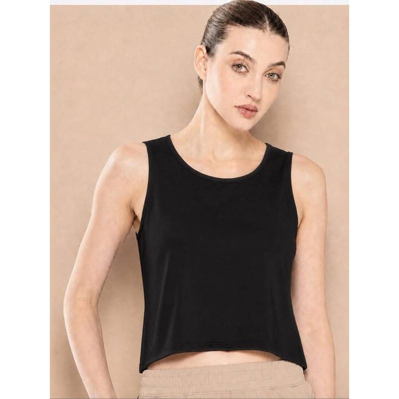 Alcis Black Sports Active Mesh Tank Top (XS)