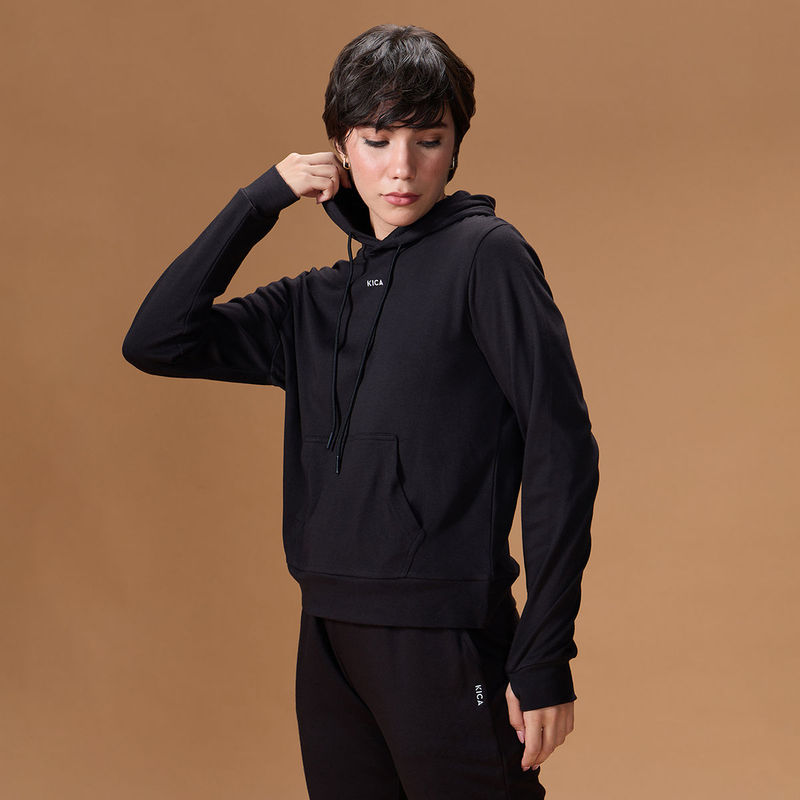 Kica Extra Soft Cotton Hoodie For Daily Wear (M)