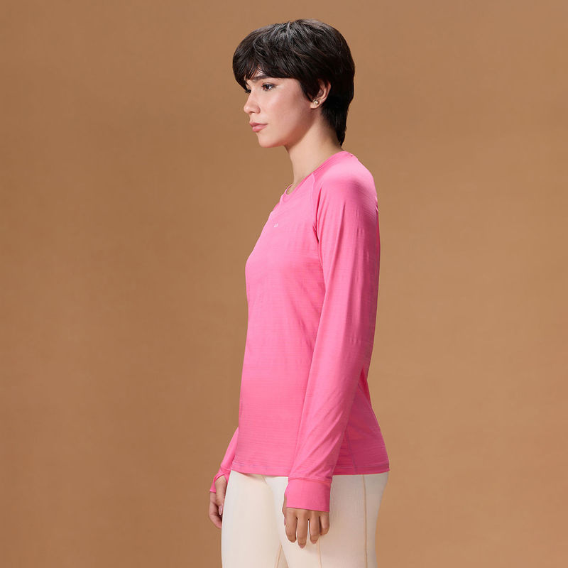 Kica Regular Fit Basic Full Sleeve TopWith A Round Neck (S)