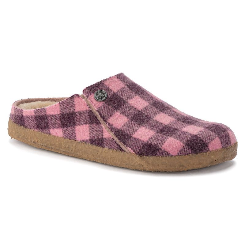 Buy Birkenstock Zermatt Shearling Purple Wool Felt Narrow Width