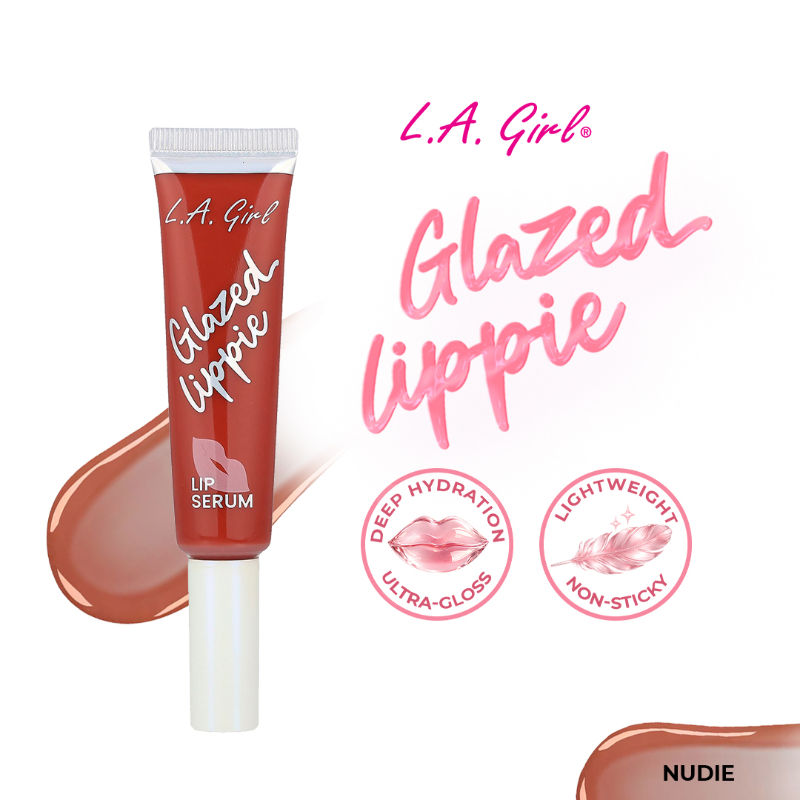 L.A. Girl On Cloud Nine Glazed Lippie Lipgloss Lip Serum - Nudie