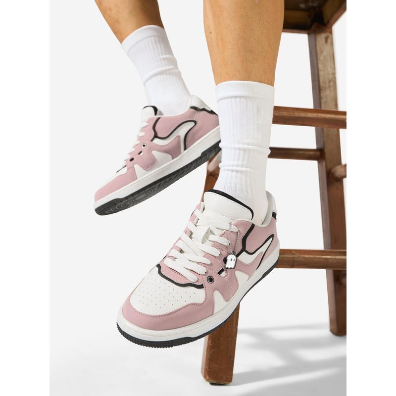 The Souled Store Urban Blaze Rock Salt Men Low Top Sneakers