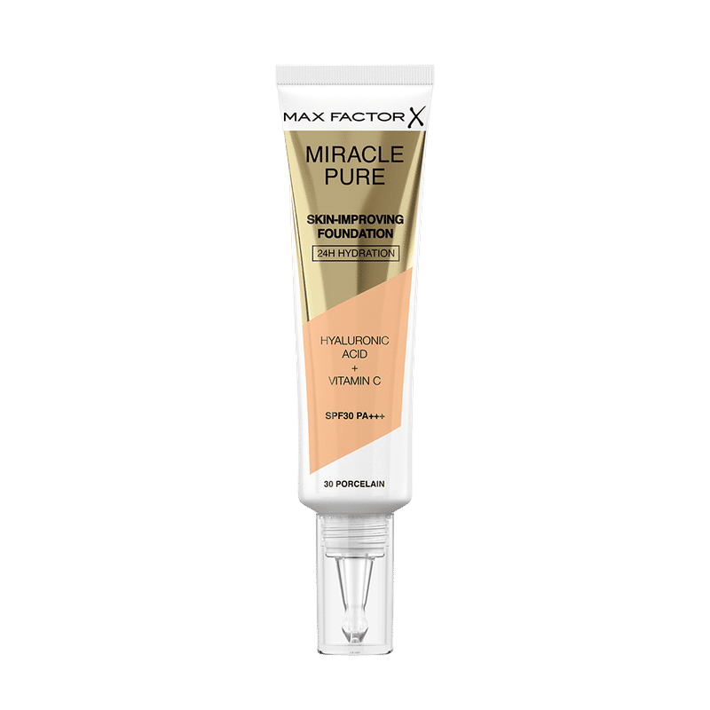 Max Factor Miracle Pure Skin Improving Foundation-Porcelain 30