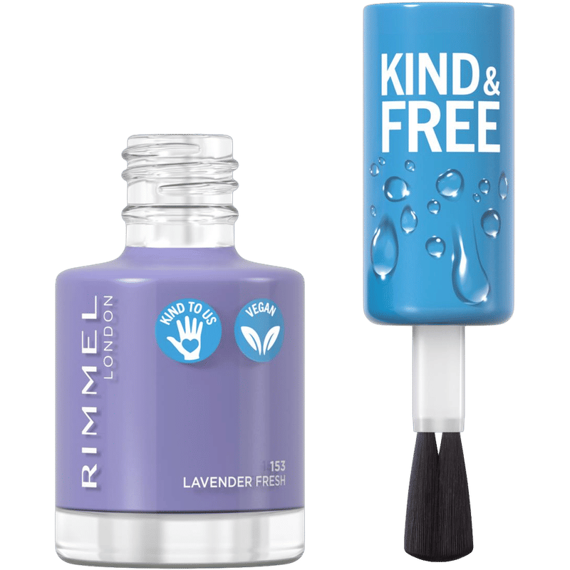 Rimmel London Kind & Free Clean Nail Polish-Lavender Light 153