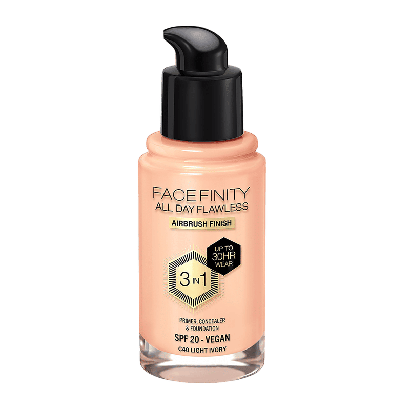 Max Factor Facefinity All Day Flawless Foundation-Light Ivory C40