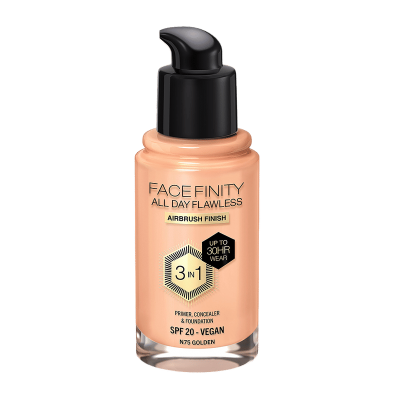 Max Factor Facefinity All Day Flawless Foundation-Golden N75