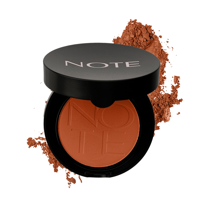 Note Cosmetique Luminous Silk Compact Blusher-07 Star Copper
