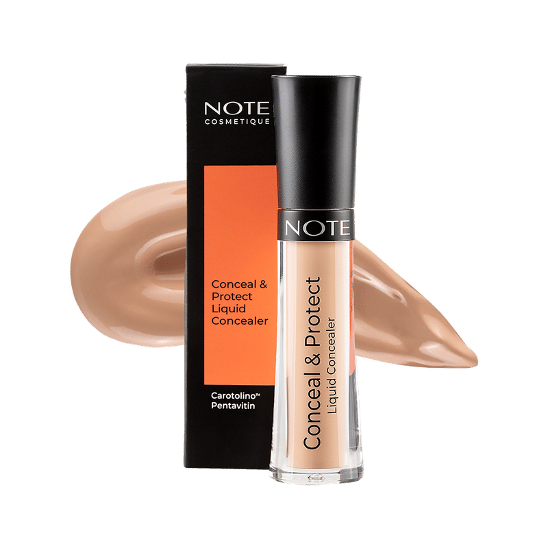 Note Cosmetique Conceal & Protect Liquid Concealer-09 Deep Beige
