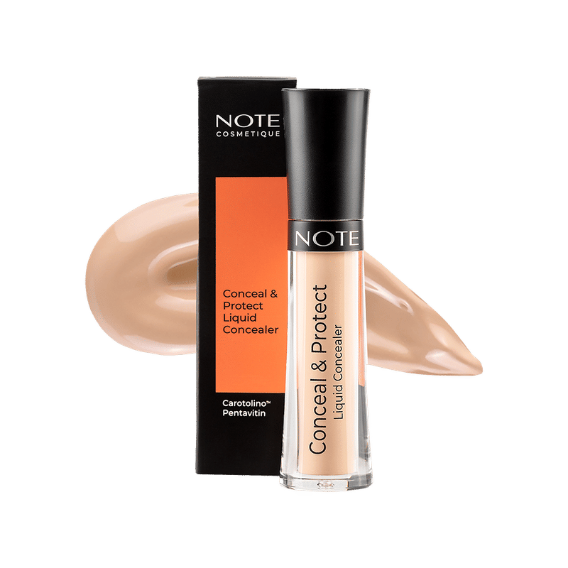 Note Cosmetique Conceal & Protect Liquid Concealer-06 Ivory
